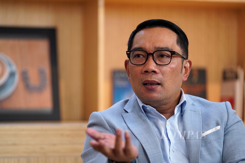 <i>Kompas</i> interview with Ridwan Kamil in the Election Strategy <i>talkshow</i> event, at Gedung Sate, Tuesday (27/06/23).