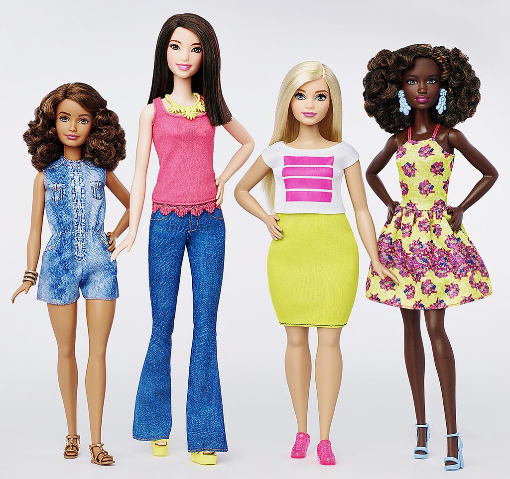 Model boneka Barbie pada foto yang dirilis Mattel, 28 Januari 2016.  