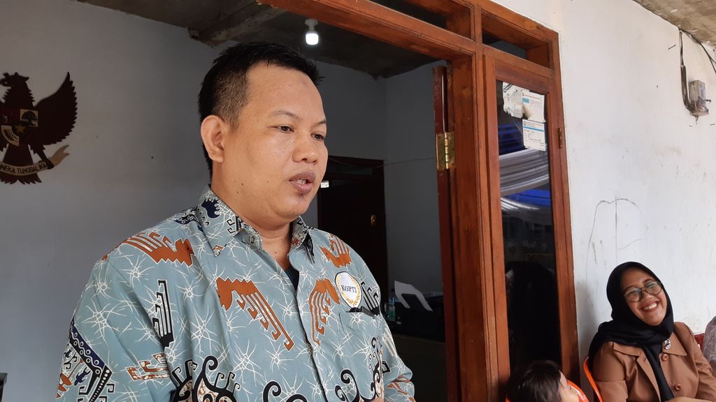 Sekretaris Koperasi Produsen Tempe Tahu Lampung M Darja saat diwawancarai di Bandar Lampung, Jumat (30/9/2022). 