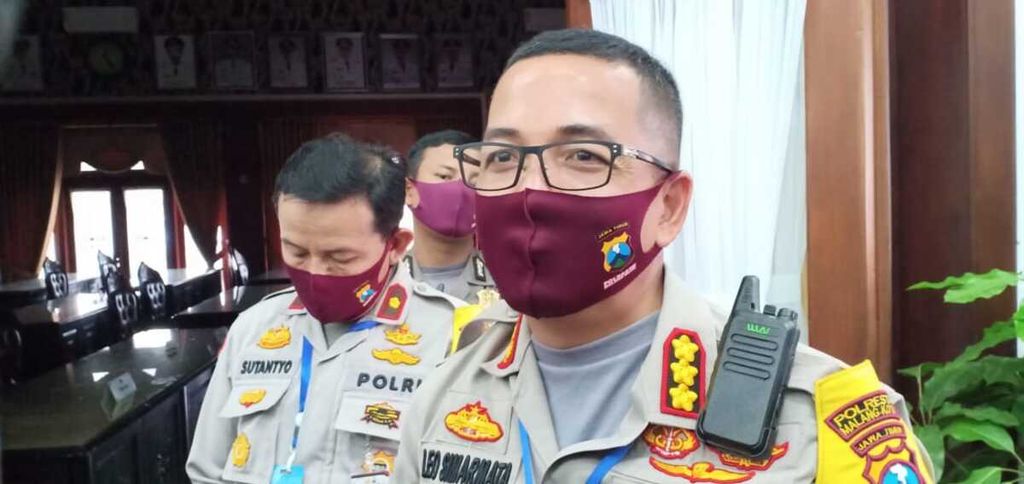 Kepala Kepolisian Resor Metro Jakarta Timur Kombes Leonardus Simarmata
