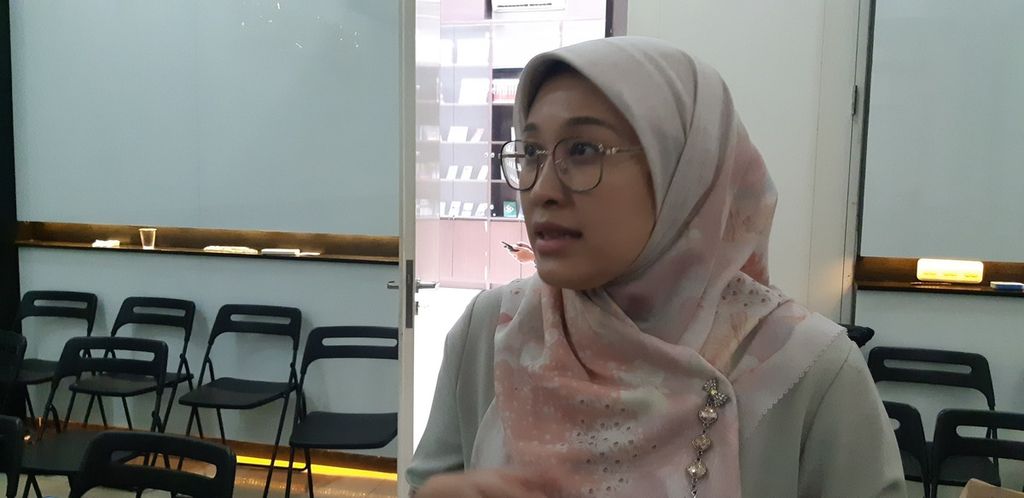 Anggota Perhimpunan Dokter Paru Indonesia (PDPI), Annisa Dian Harlivasari 