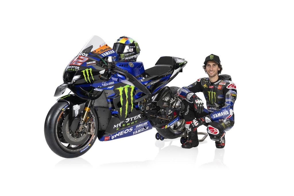 Alex Rins bersemangat menjalani petualangan baru bersama tim Monster Energy Yamaha pada MotoGP 2024. Rins berkomitmen membawa seluruh pengetahuannya tentang motor MotoGP untuk meningkatkan performa YZR-M1. Tim Monster Energy Yamaha meluncurkan livery baru di Sirkuit Sepang, Malaysia, Senin (5/2/2024).