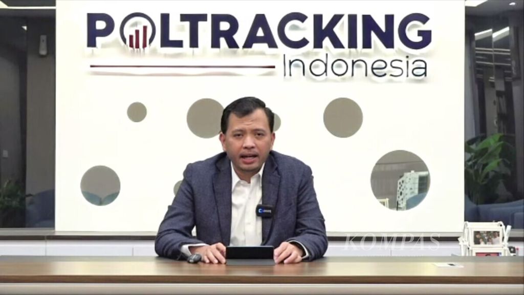 Executive Director of Poltracking Indonesia Hanta Yuda.