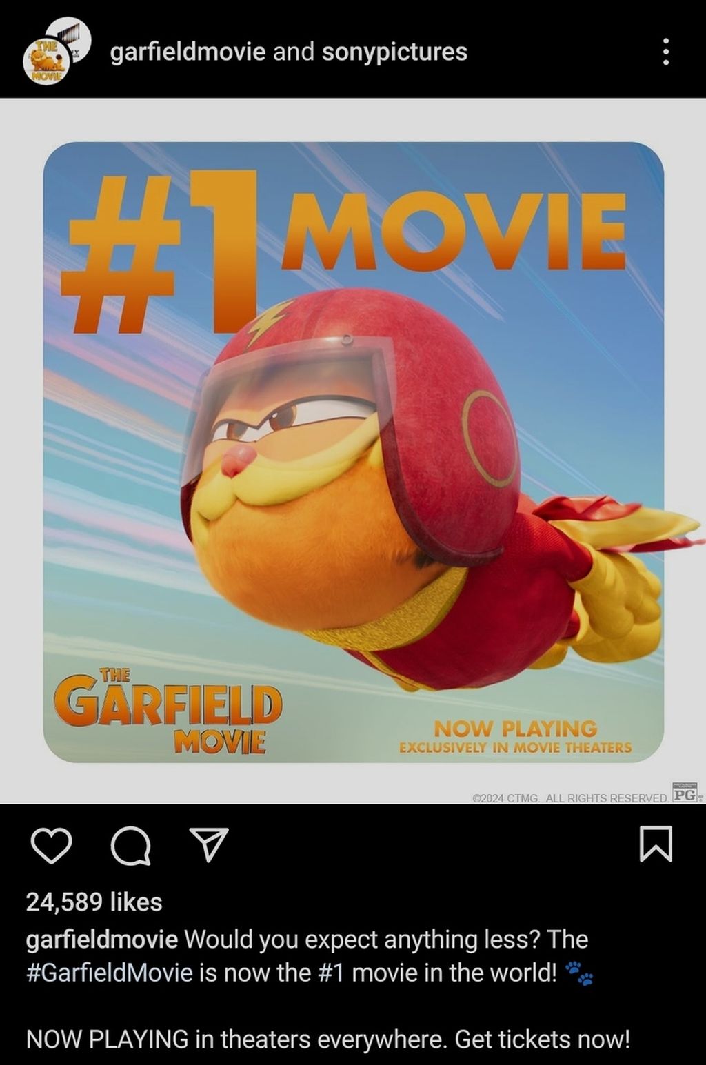 <i>The Garfield Movie</i>