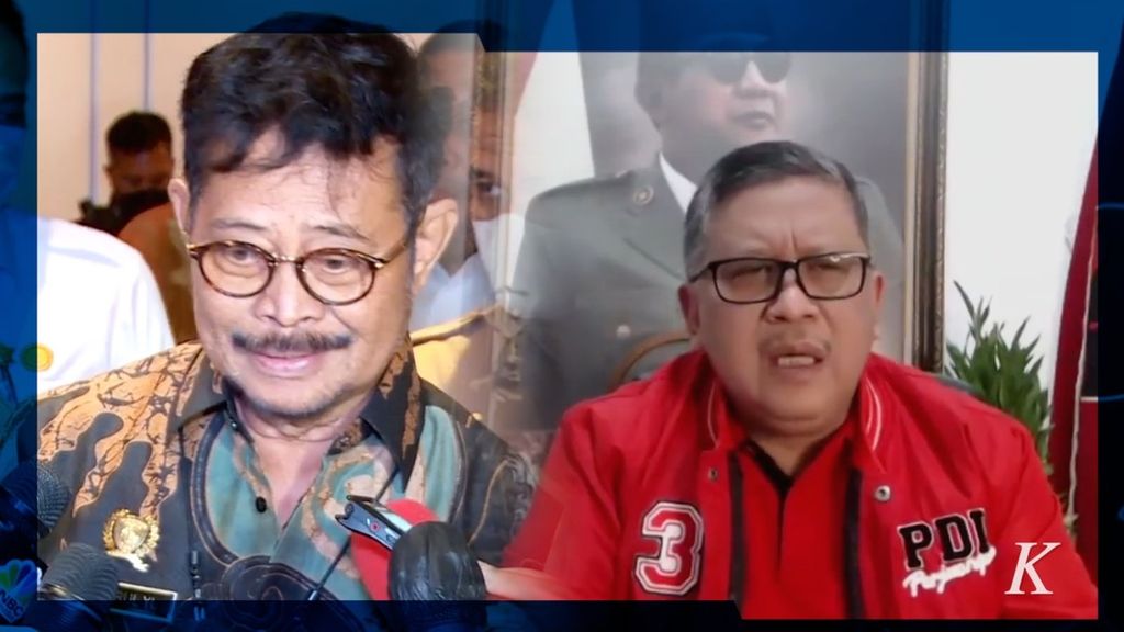 Sekjen PDI-P Hasto Kristiyanto, Jumat (30/12/2022), menyentil Menteri Pertanian Syahrul Yasin Limpo saat berbicara soal perombakan kabinet.