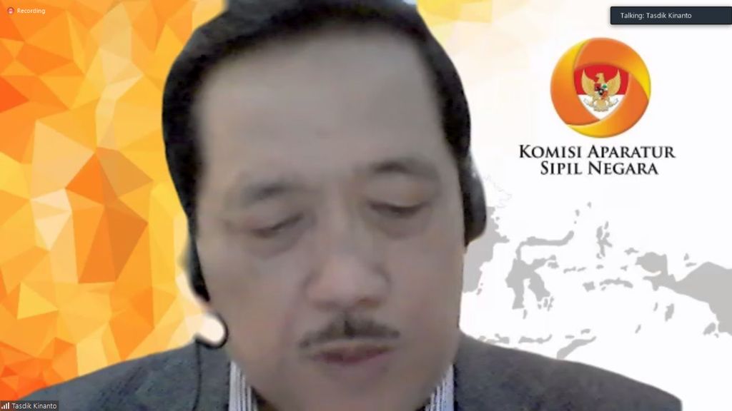 Wakil Ketua KASN Tasdik Kinanto 