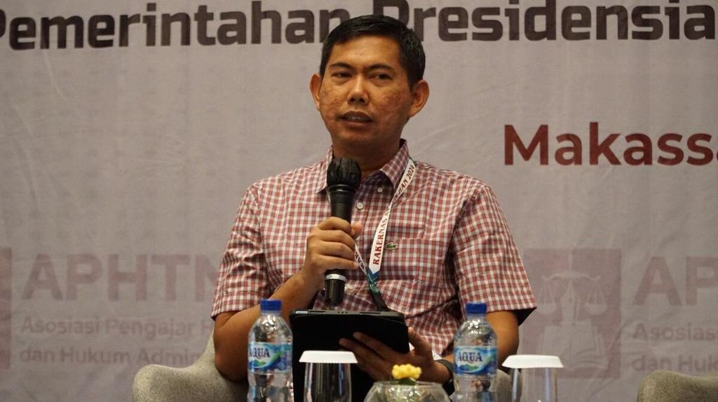 Sekretaris Jenderal APHTN-HAN Bayu Dwi Anggono