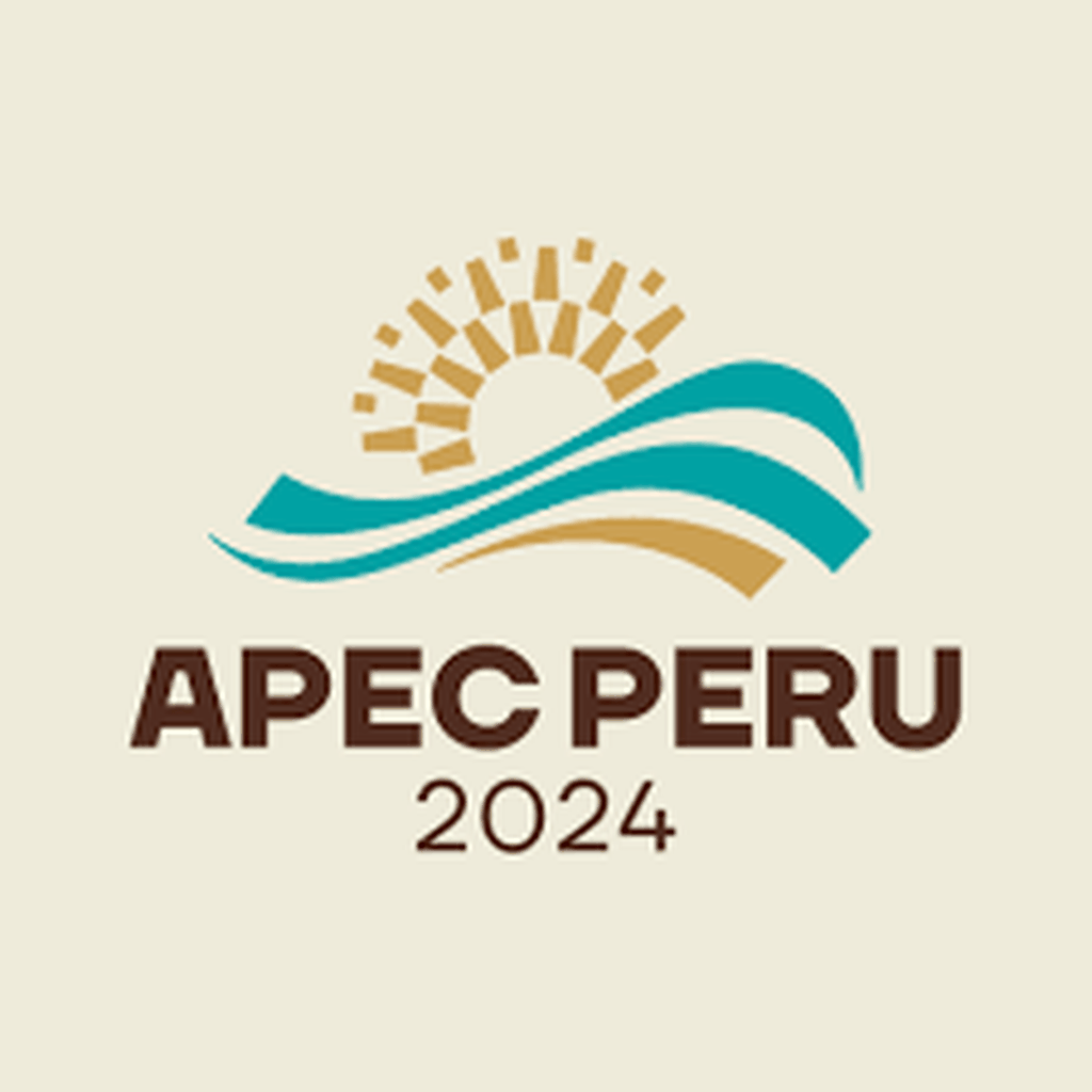 Logo pertemuan negara-negara anggota forum Kerja Sama Ekonomi Asia Pasifik (APEC) 2024 di Peru.