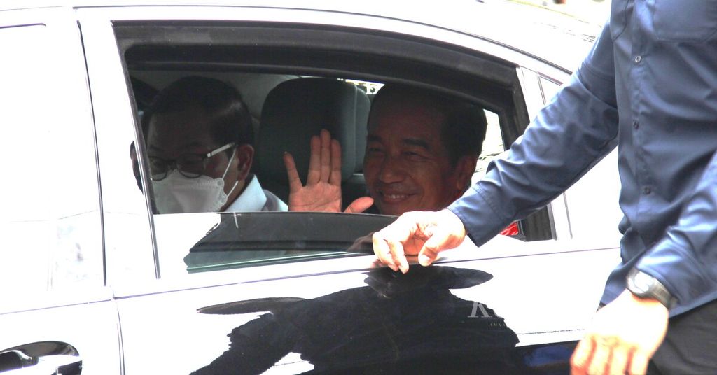 Presiden Joko Widodo berkunjung ke Kalimantan Barat, Selasa (29/11/2022).