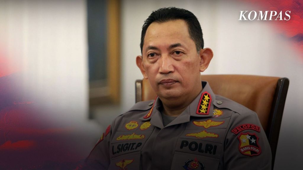 Kepala Polri Jenderal (Pol) Listyo Sigit Prabowo