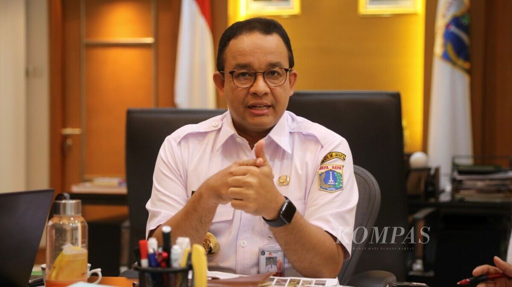 Jakarta Governor  Anies Baswedan