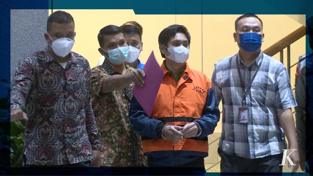 Bekas Bupati Tanah Bumbu, Kalimantan Selatan, Mardani Maming ditahan KPK, Kamis (28/7/2022) malam.