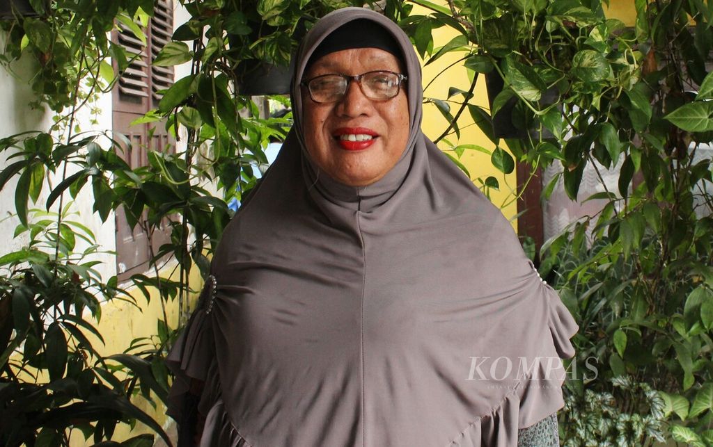 Vinolia Wakidjo, Pendiri dan Direktur Yayasan Kebaya (Keluarga Besar Waria Yogyakarta) saat ditemui di Rumah Singgah Kebaya, DI Yogyakarta, Kamis (21/7/2022).