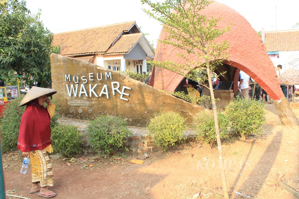 Titik awal iring-iringan Gotong Rumah di Museum Wakare 