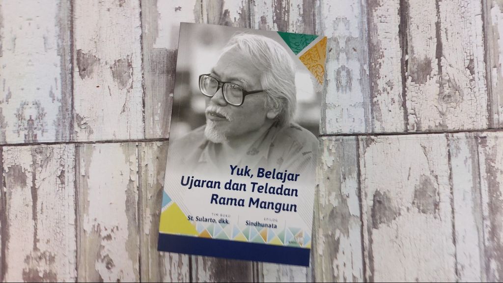 Halaman muka buku berjudul 'Yuk, Belajar Ujaran dan Teladan Rama Mangun'