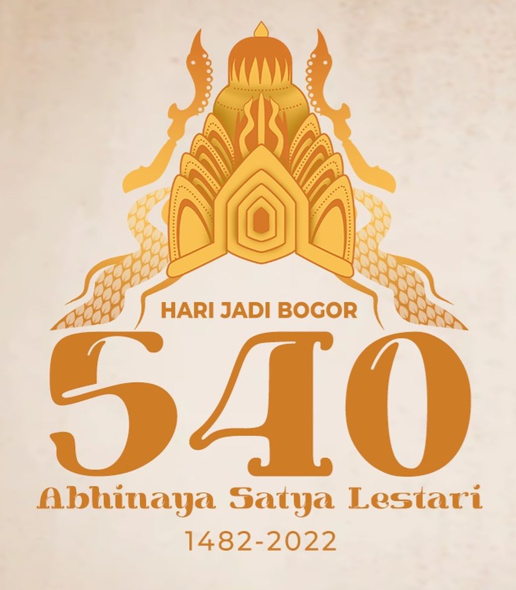 Logo Hari Jadi Ke-540 Bogor
