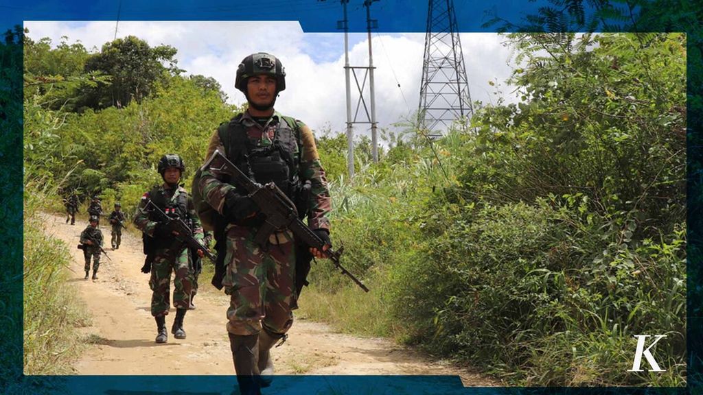 Satuan Tugas Madago Raya menembak mati seorang anggota kelompok teroris Mujahidin Indonesia Timur (MIT) di Dusun Salubanga, Kabupaten Parigi Moutong, Sulawesi Tengah, pada Rabu (27/4/2022).