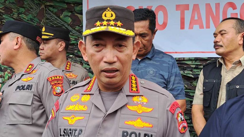 Kapolri Jenderal (Pol) Listyo Sigit Prabowo, di Jakarta, Sabtu (4/3/2023).