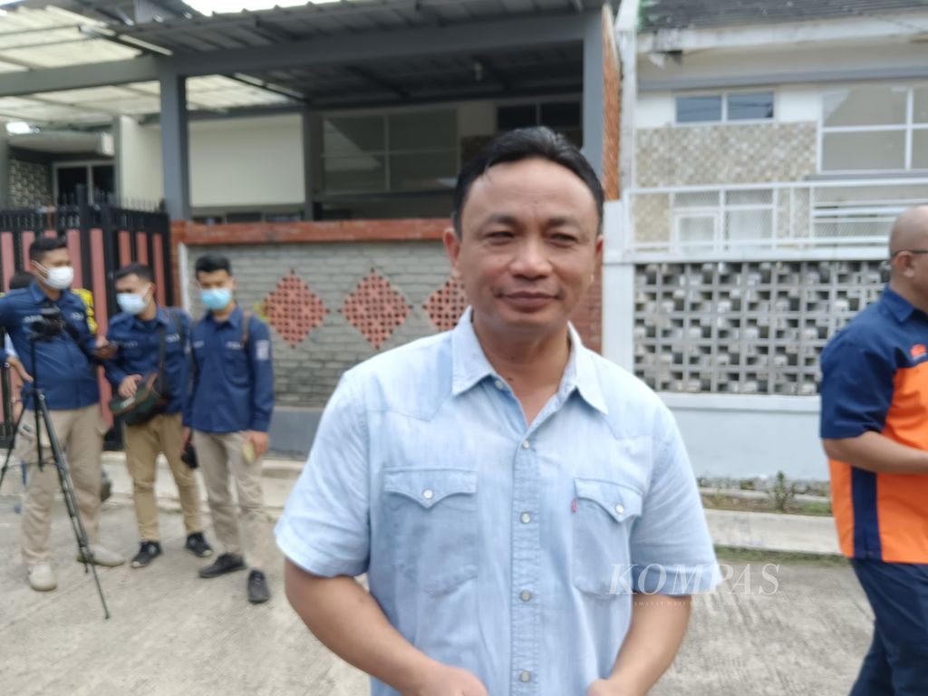 The Director of General Crime Investigation of West Java Provincial Police, Commissioner Surawan, was met in West Bandung Regency, West Java, on Tuesday (April 16, 2024).