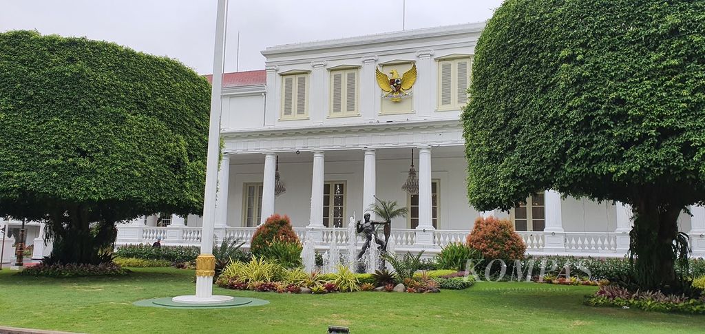 Istana Negara, Jakarta, menjadi lokasi Kompas100 CEO Forum 2022, Jumat (2/12/2022).