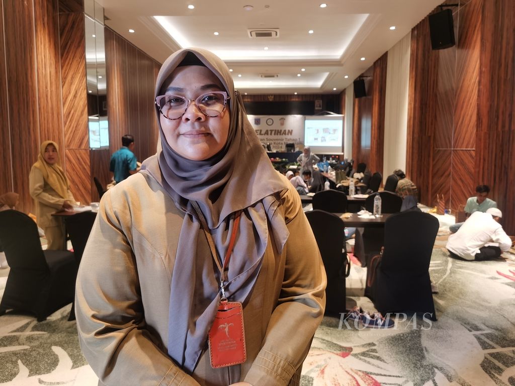 Kepala Bidang Pengembangan Pariwisata Dinas Pariwisata Kota Mataram Mutiara Linda Sartika Nasution di Mataram, Selasa (7/5/2024).