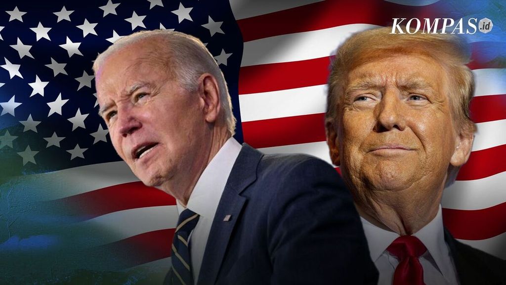 Presiden Amerika Serikat Joe Biden dan mantan Presiden Donald Trump dipastikan bertanding ulang dalam pemilihan presiden setelah mengantongi suara mayoritas dari partai masing-masing. 