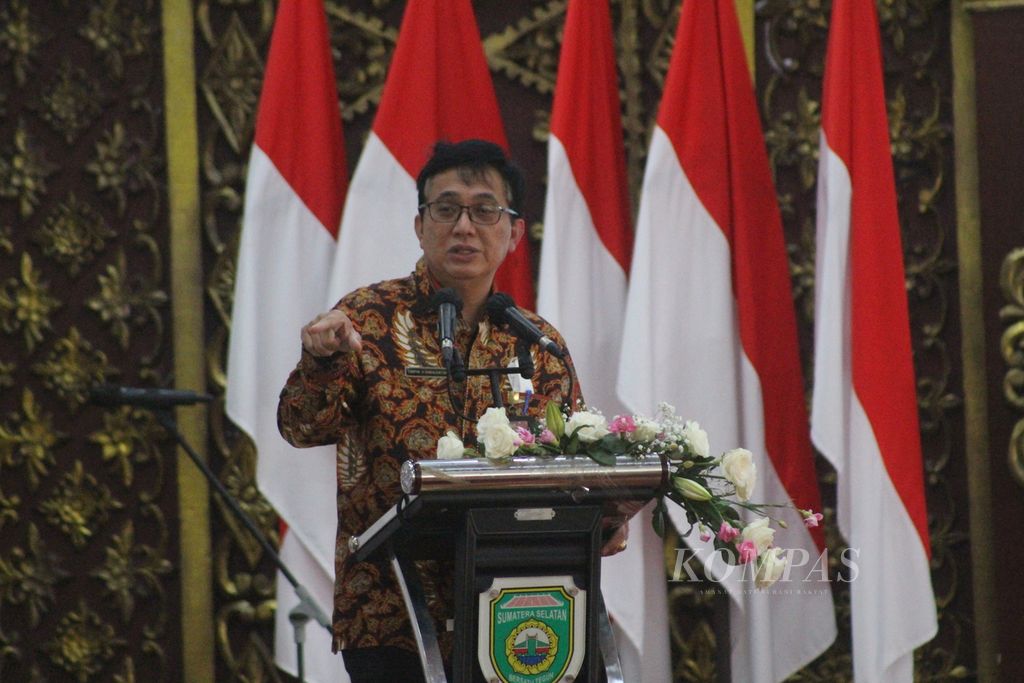Inspektur Jenderal Kemendagri Tumpak Haposan Simanjuntak.