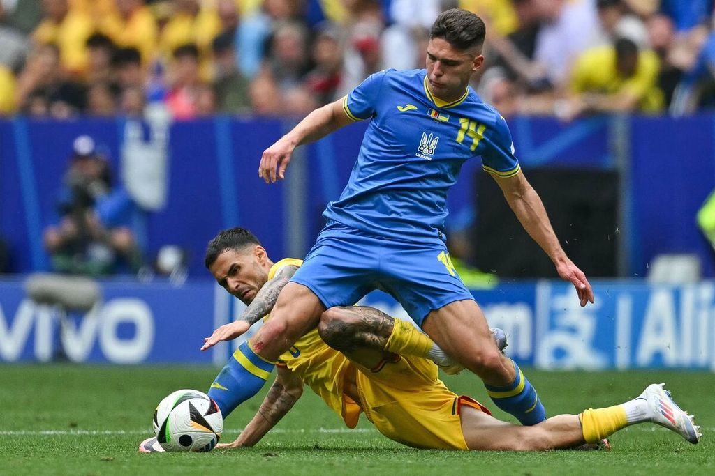 Romania vs Ukraine: Appearing Efficiently, Romania Tames Ukraine, 3-0 -  Kompas.id