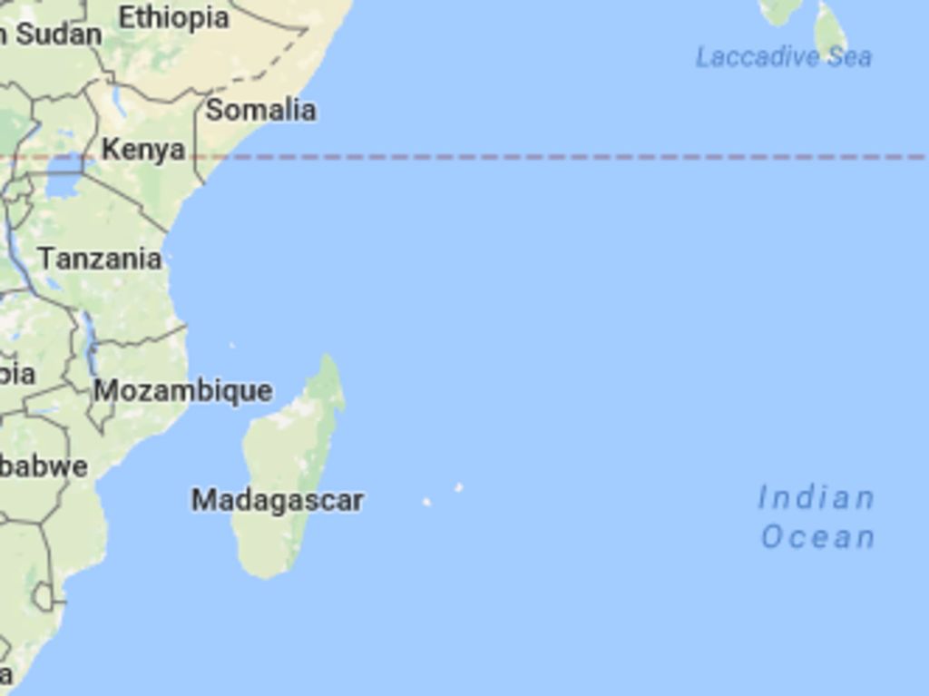 Peta lokasi Madagaskar