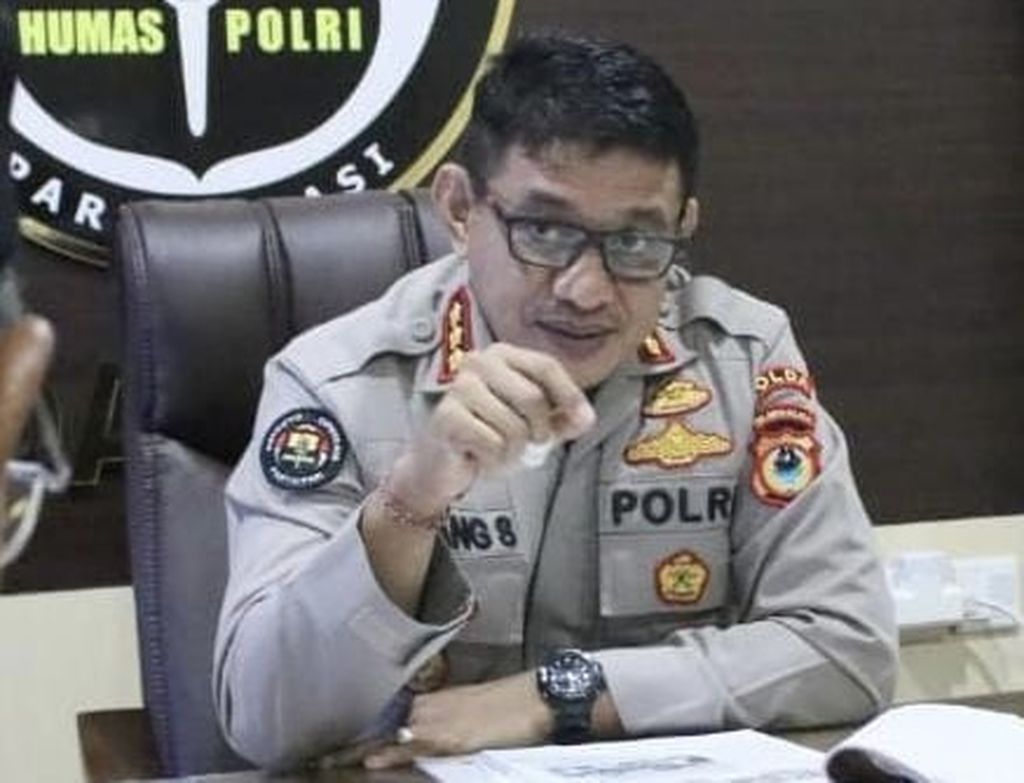 Kepala Bidang Humas Polda Sulawesi Selatan Komisaris Besar Komang Suartana