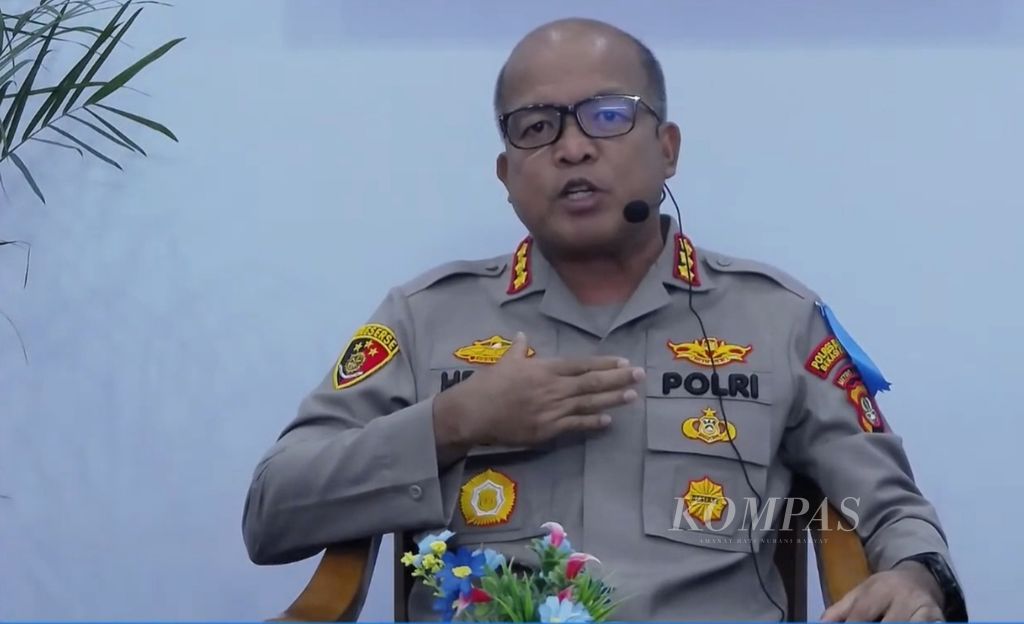 Kepala Kepolisian Resor Metro Bekasi Kota Komisaris Besar Hengki