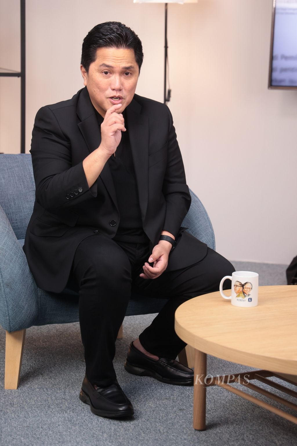 Menteri BUMN dan Ketua Umum PSSI  Erick Thohir