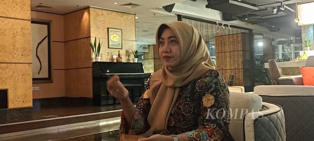  Mariyatul Qibtiyah, apoteker klinis di RS dr Soetomo, Surabaya, Jawa Timur, Senin (29/1/2024).