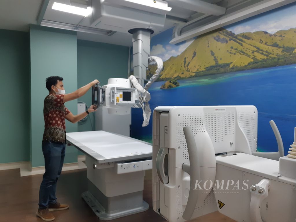Kondisi fasilitas Rumah Sakit Umum Pusat Ben Mboi di Kota Kupang, Nusa Tenggara Timur. Pengoperasian rumah sakit itu diluncurkan Menteri Kesehatan Budi Gunadi Sadikin pada Kamis (22/12/2022).