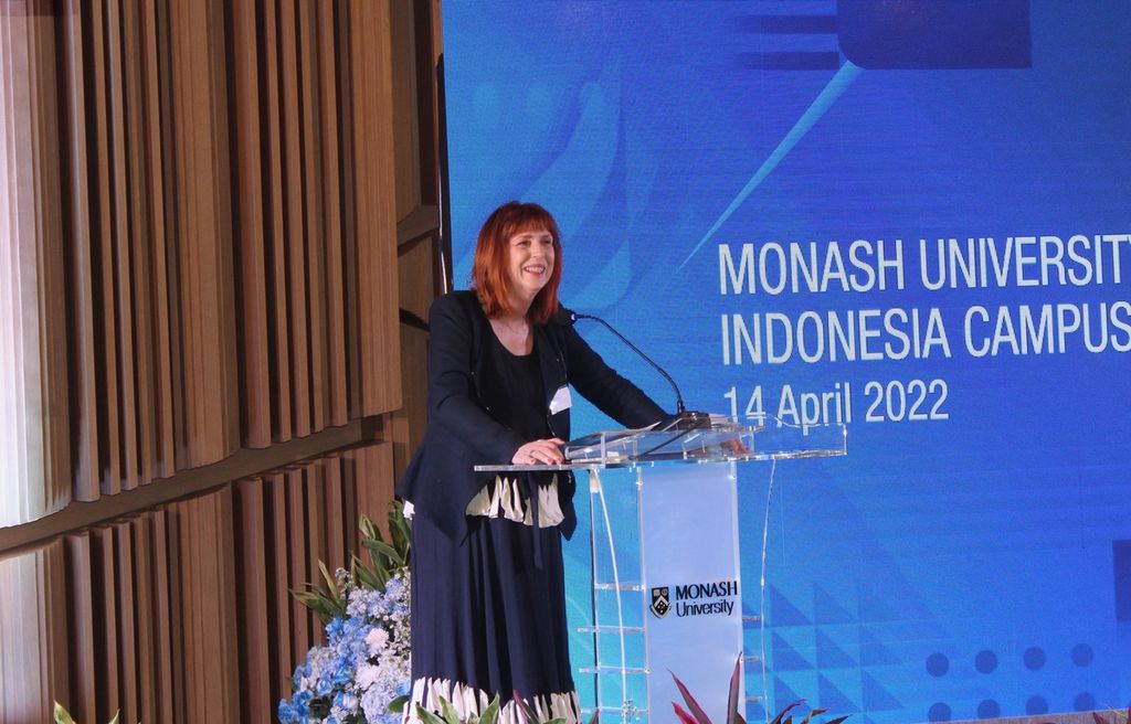 Wakil Rektor Monash University Australia Margaret Gardner