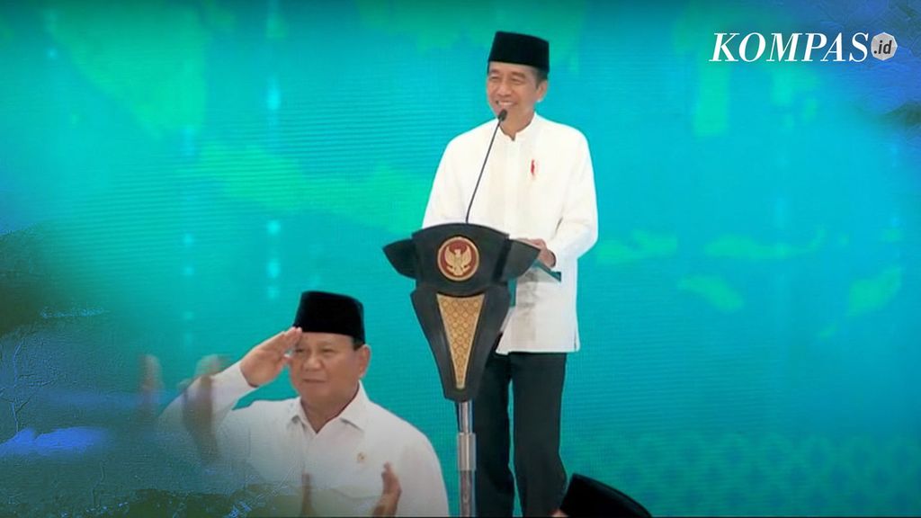 Presiden Jokowi Sebut Prabowo Soal Pemimpin yang Kuat