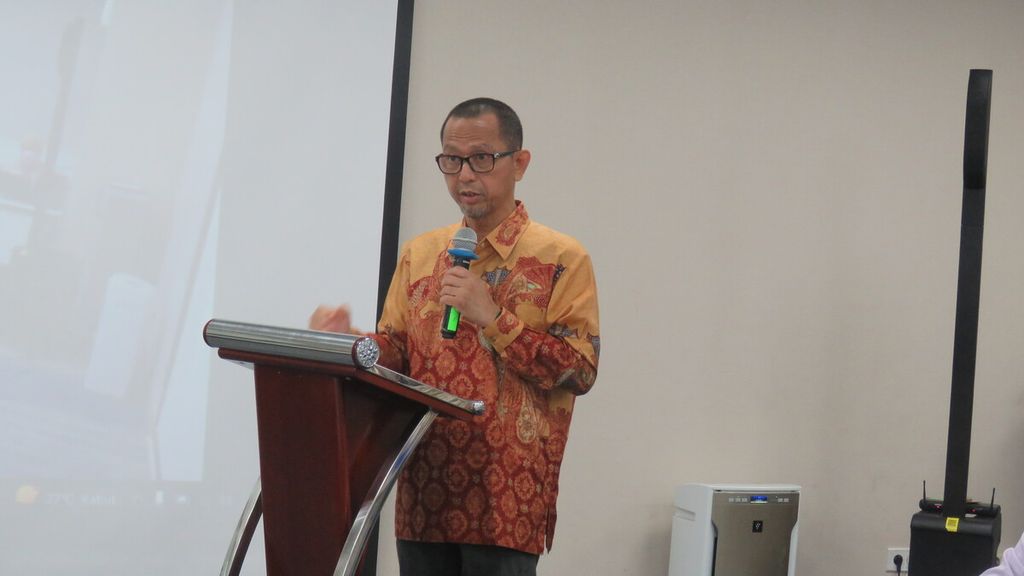 Direktur Operasi dan Pemeliharaan PT MRT Jakarta (Perseroda) Muhammad Effendi