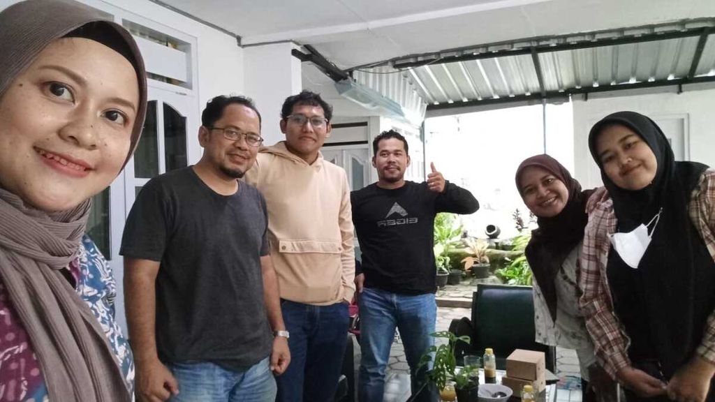 Dokumentasi kegiatan Meet Up with Sahabat AMR”, Kamis (8/2/2024) sore, di Toko Jamu Larasati, Surakarta, Jawa Tengah.