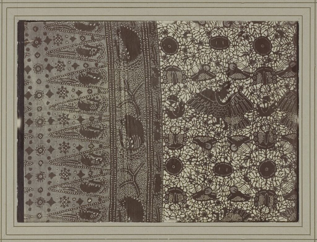Batik dari Jawa, sekitar tahun 1900.