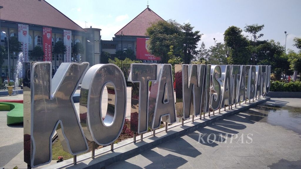 Suasana Balai Kota Among Tani, Kota Batu, Jawa Timur, Selasa (28/7/2020).
