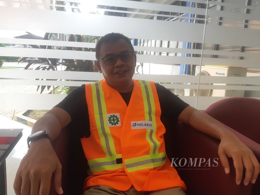 General Manager PT Pelindo Regional 2 Pelabuhan Sunda Kelapa Agus Edi Santoso