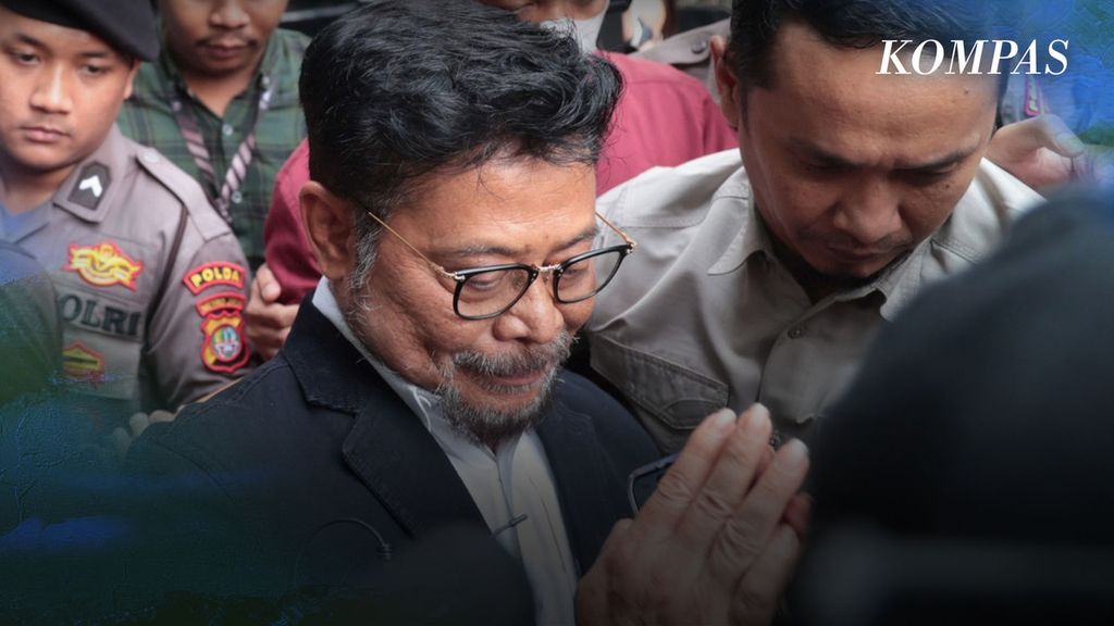 Syahrul Yasin Limpo Penuhi Panggilan KPK, Senin (19/6/2023).