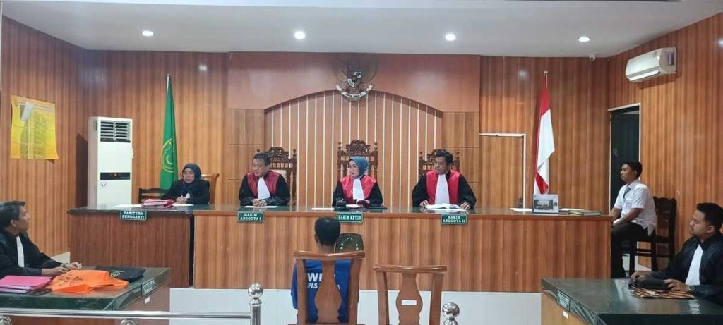 Sidang pembacaan putusan perkara perdagangan satwa lindung berlangsung pada Senin (30/10/2023) di Pengadilan Negeri Kota Langsa. Dalam sidang itu, terdakwa Nanta Agustia divonis penjara 1 tahun 6 bulan.