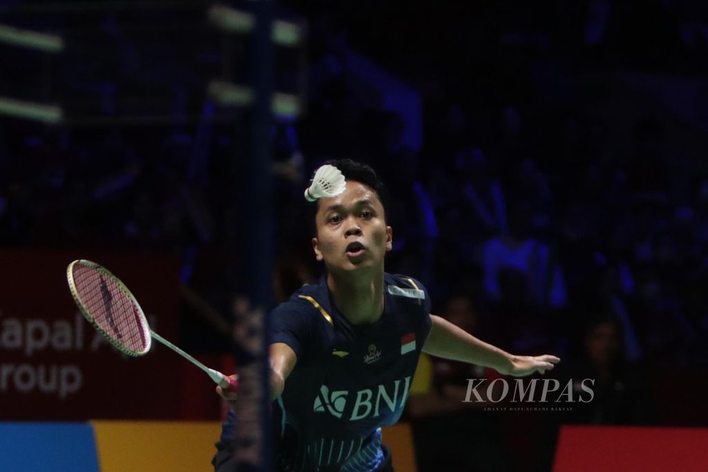 Anthony Ginting lost 14-21 and 13-21.