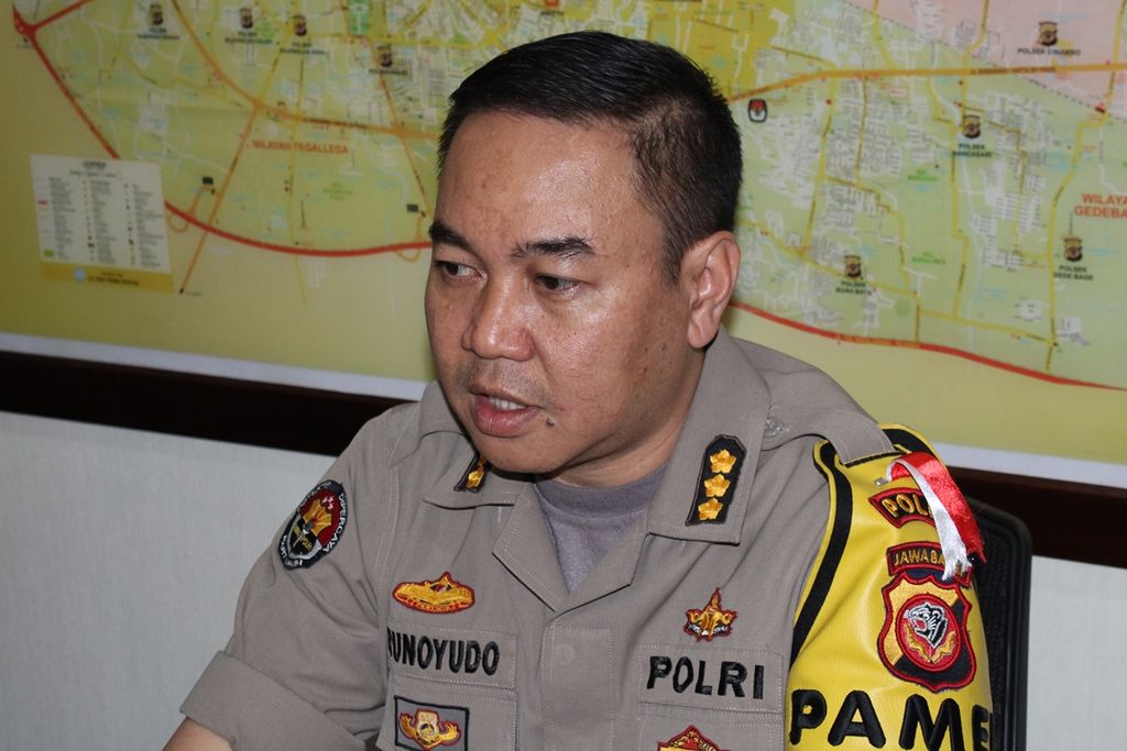 Kepala Bidang Humas Polda Metro Jaya Komisaris Besar Trunoyudo Wisnu Andiko 