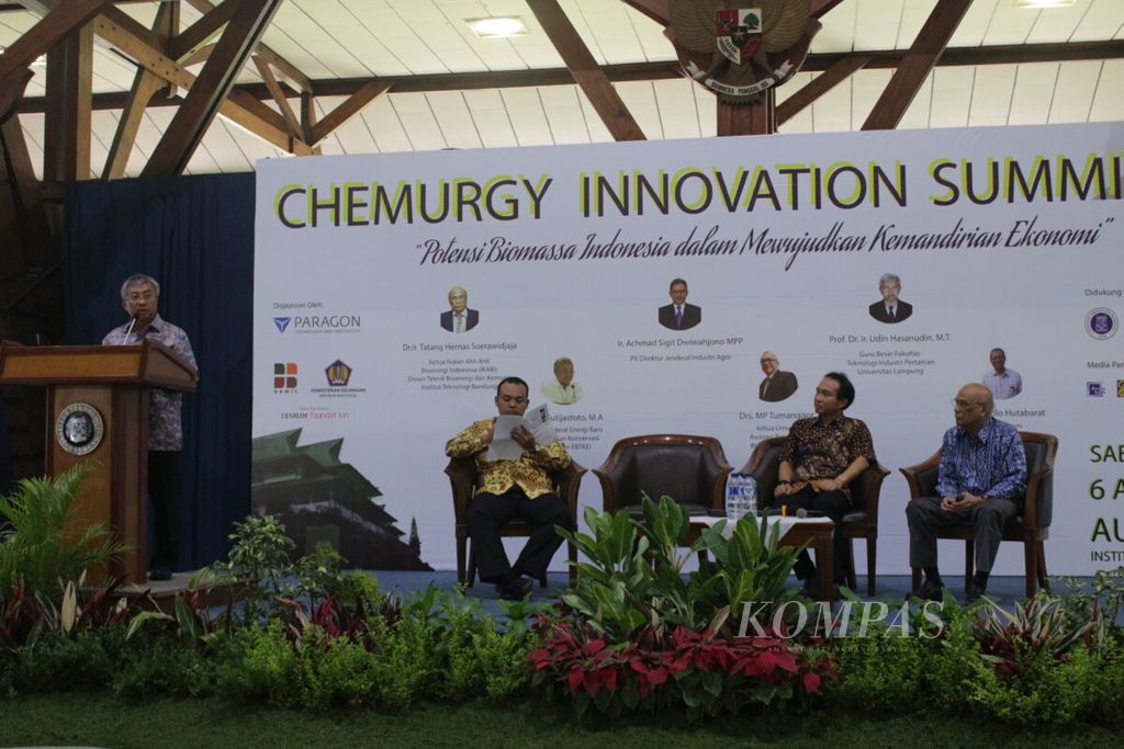 Seminar bioenergi biomassa di kampus ITB Bandung 