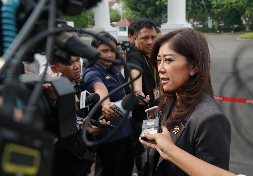 Menteri Komunikasi dan Digital Meutya Hafid