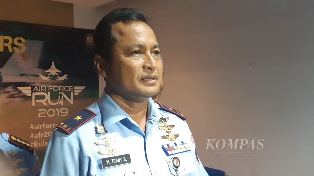 Komandan Pangkalan Udara Halim Perdanakusuma Marsekal Pertama TNI M Tony Harjono