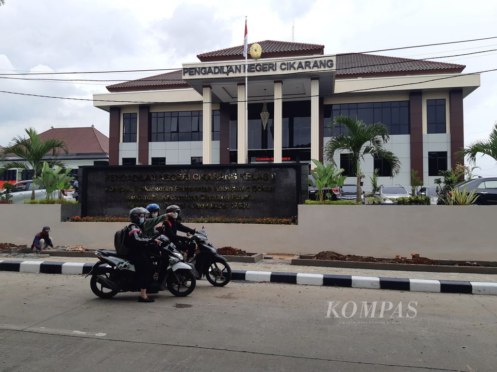 Kantor Pengadilan Negeri Cikarang, Kabupaten Bekasi.