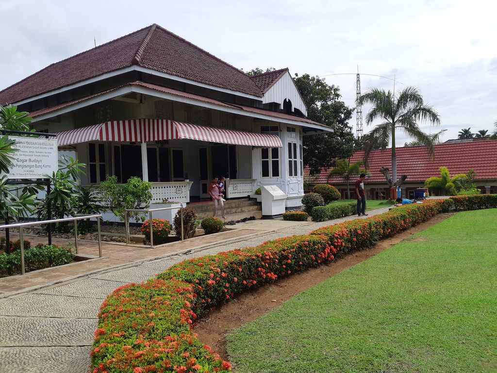 Kondisi rumah pengasingan Bung Karno di Bengkulu, Kamis (6/2/2020). 